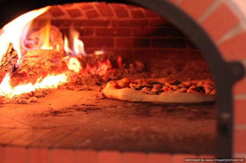 Wooden Pizza Oven