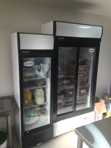 Lebfrost upright fridge