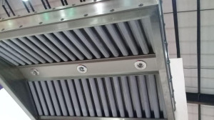 IPEC customized stainless exhaust hood