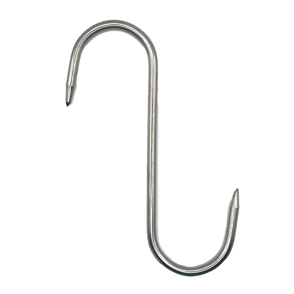 Crochet standard à double pointe 16 cm, diamètre 6 mm