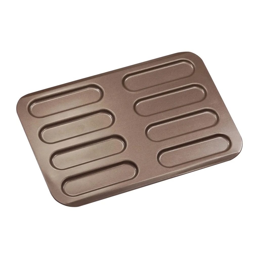 Gobel Éclair Tray, 8 Cavities, Non-Stick — Louis Tellier