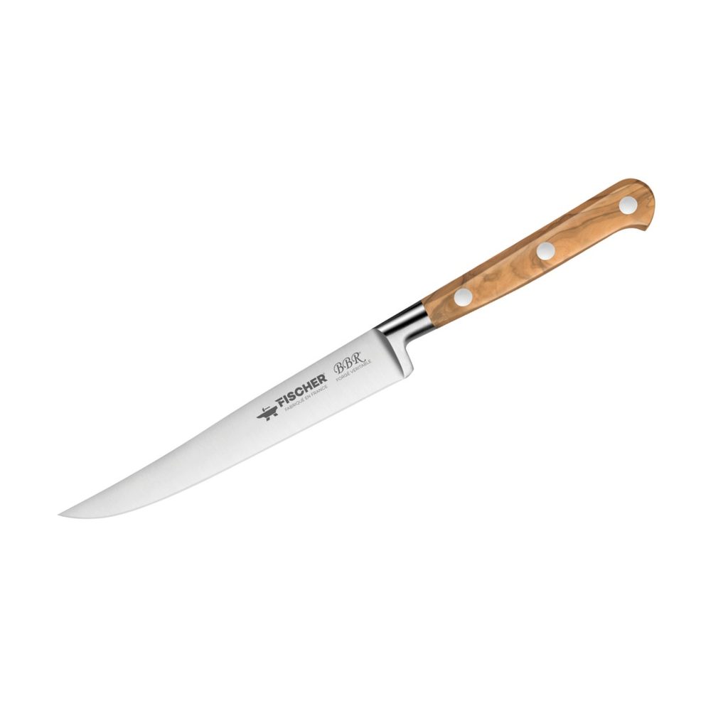 Couteau à steak 12 cm manche bois