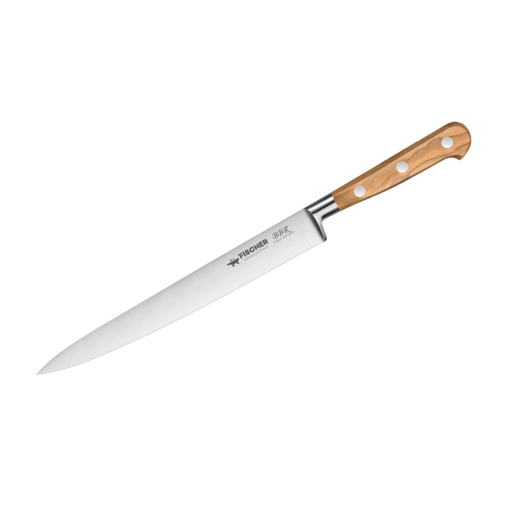 Couteau à filet de sole 20 cm manche bois