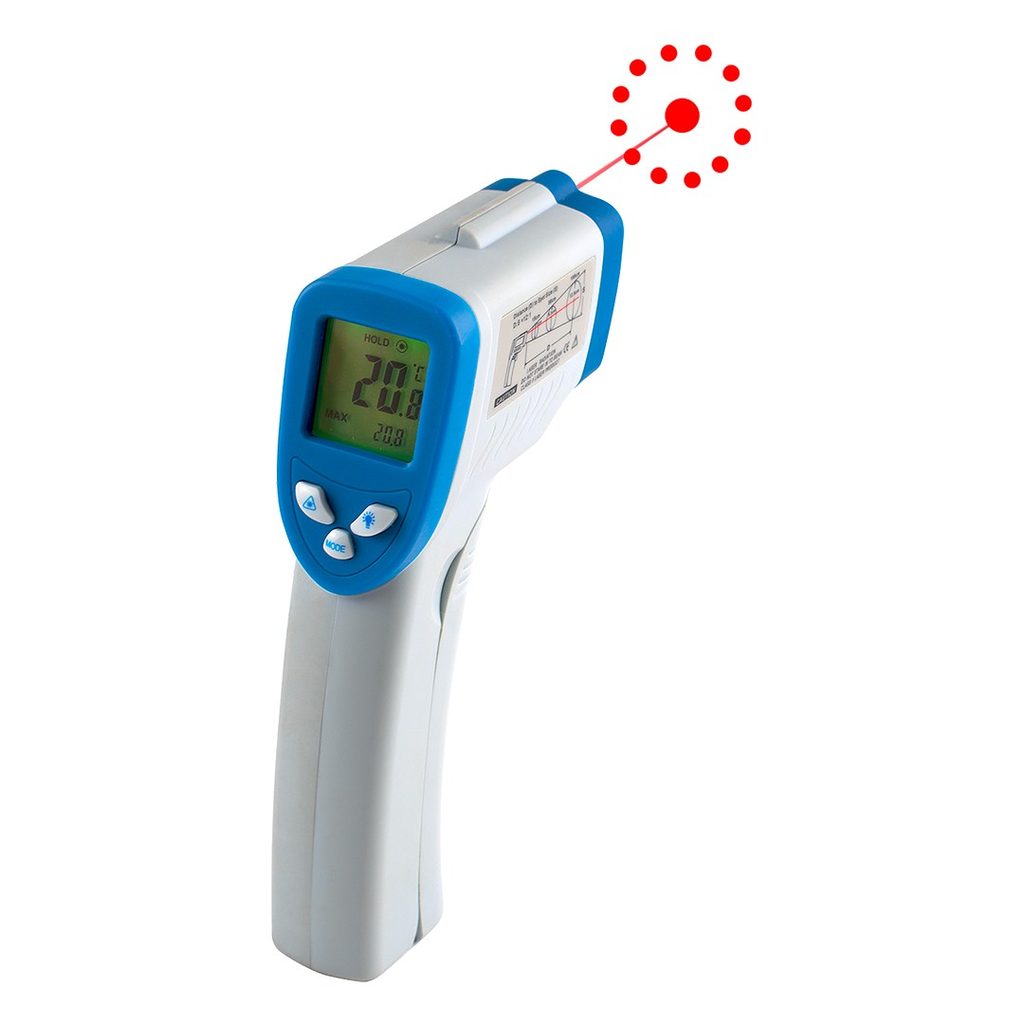 Infrared Laser Thermometer, -50 to +530°C