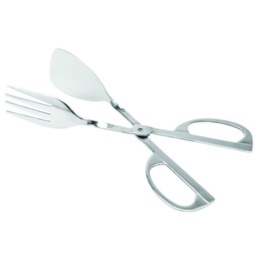Pince à salade ciseaux inox 250 mm