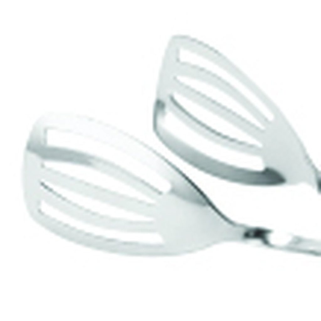 Pince à salade ciseaux 250 mm inox 18/10