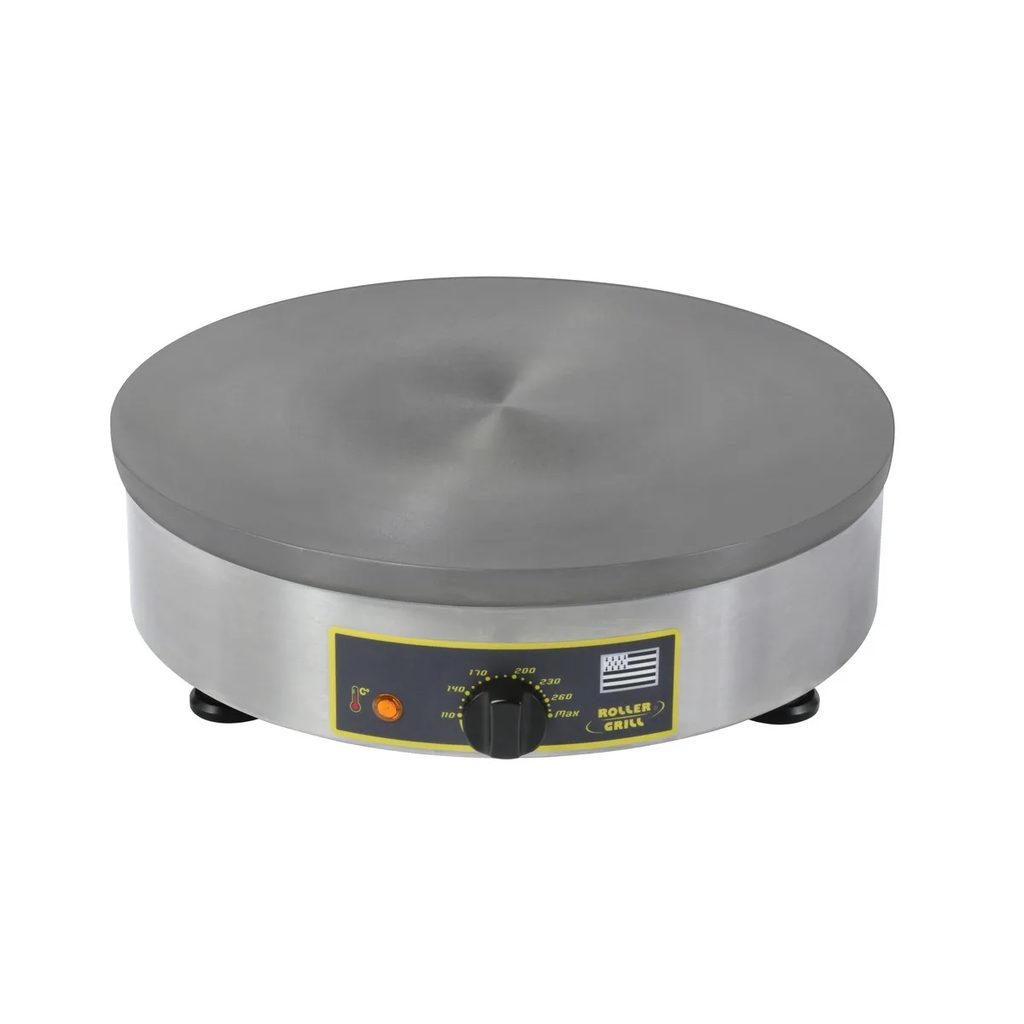 Electric Crepe Machine, Cast Iron Ø 40 cm, 3 kW — Roller Grill