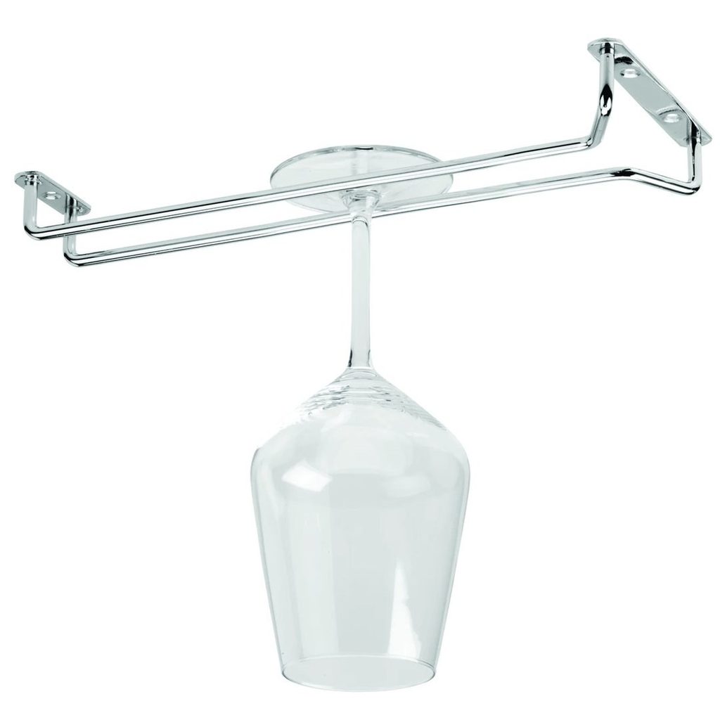 Étagère porte-verres fil 150/210x350x55 mm