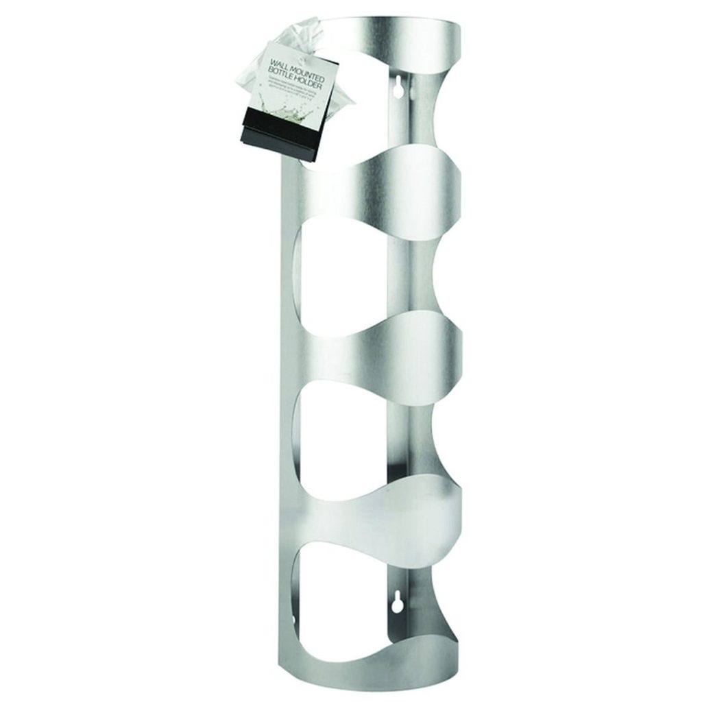 Porte-bouteilles mural 4 bouteilles 140x100x450 mm