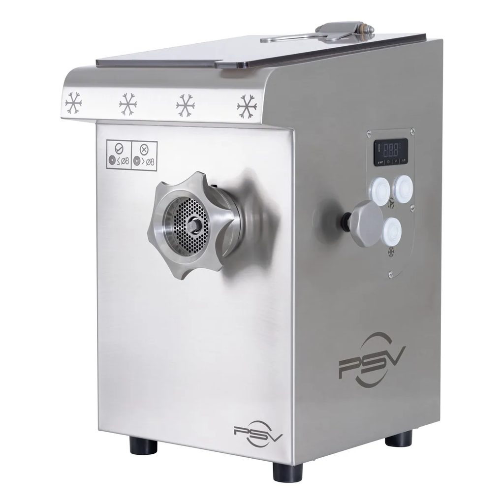 Refrigerated Meat Mincer DRC CR22, 300 kg/h, 230 V Single-Phase — PSV