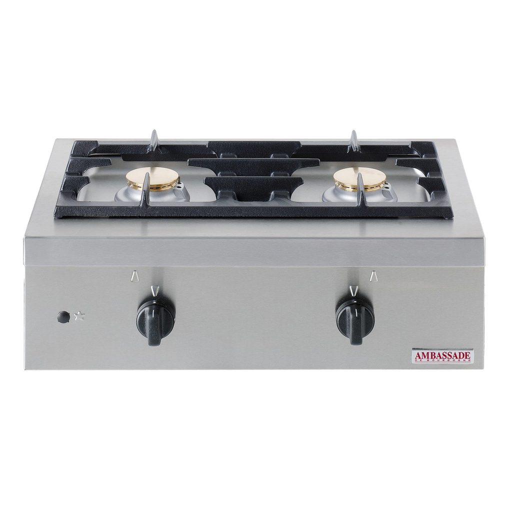 Bridge unit with 2 burners.