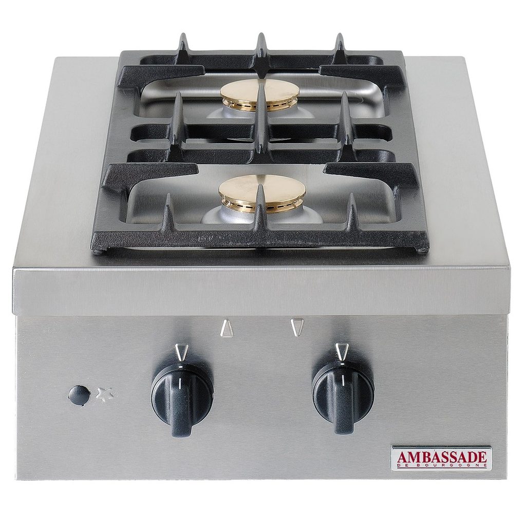 Bridge unit with 2 burners.