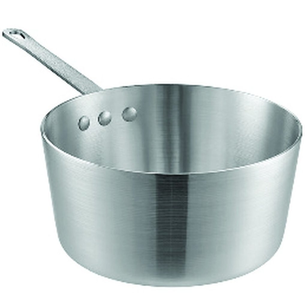 Casserole en aluminium conique 5,5 Qt, 2,5 mm — TKF France