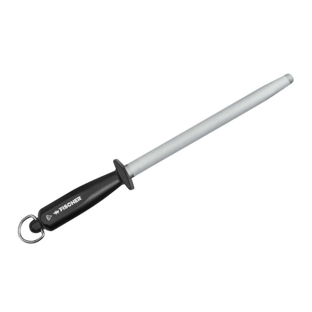 Fusil à aiguiser ovale 25 cm manche plastique