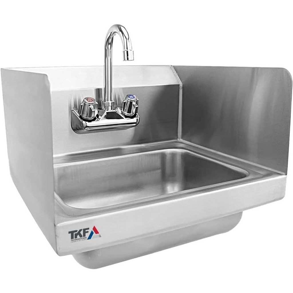 Lave-mains inox 34×40 cm — TKF France