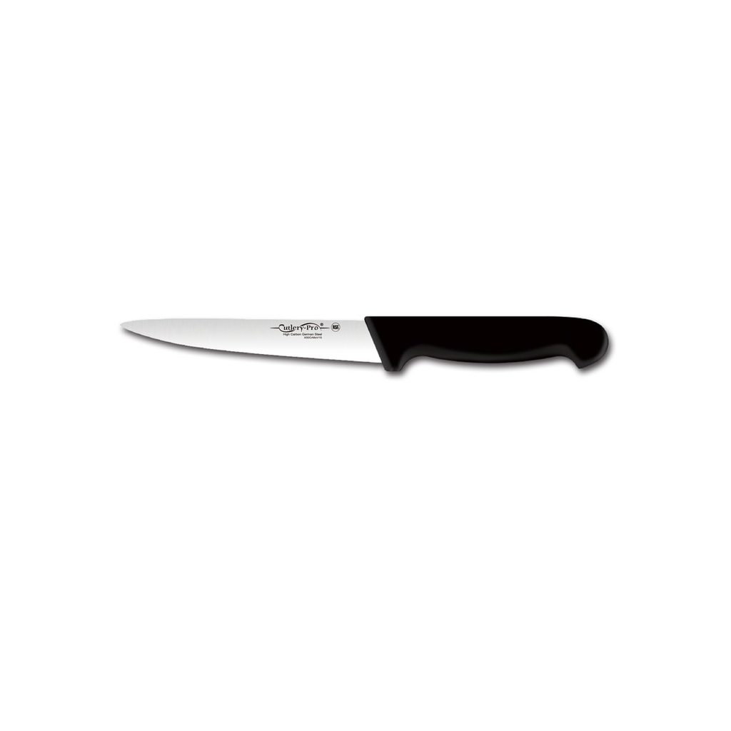 Couteau à désosser pointu 18 cm noir — Cutlery Pro