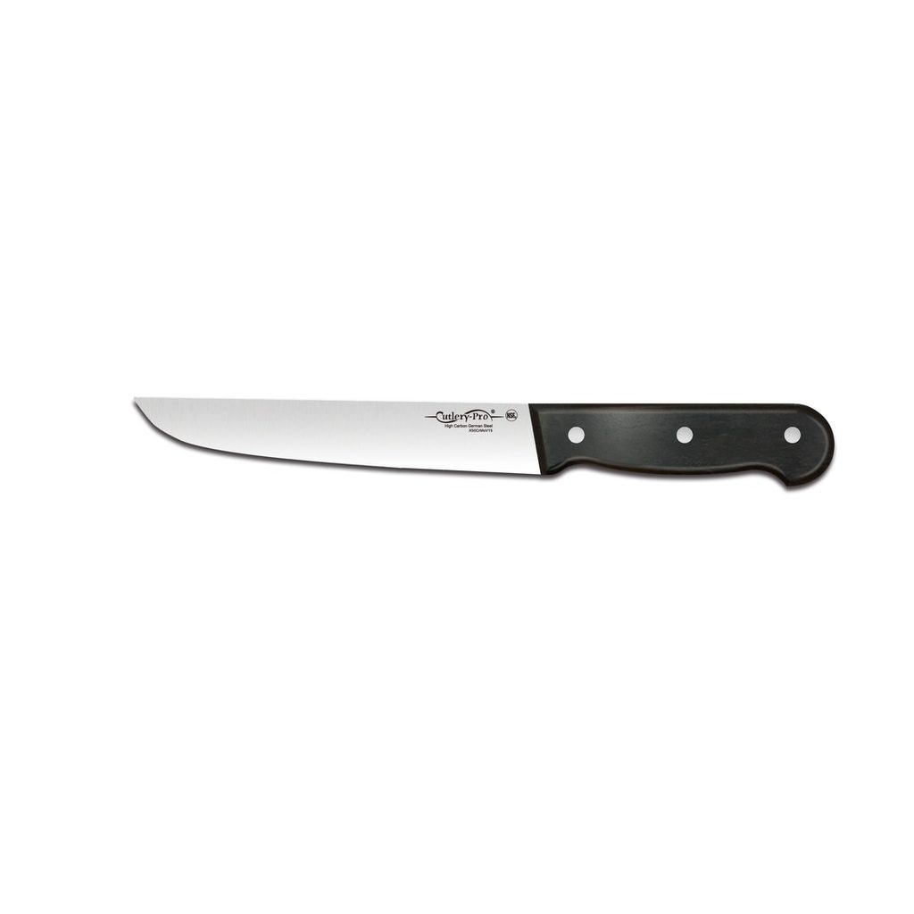 Couteau de boucher 18 cm manche bois — Cutlery Pro