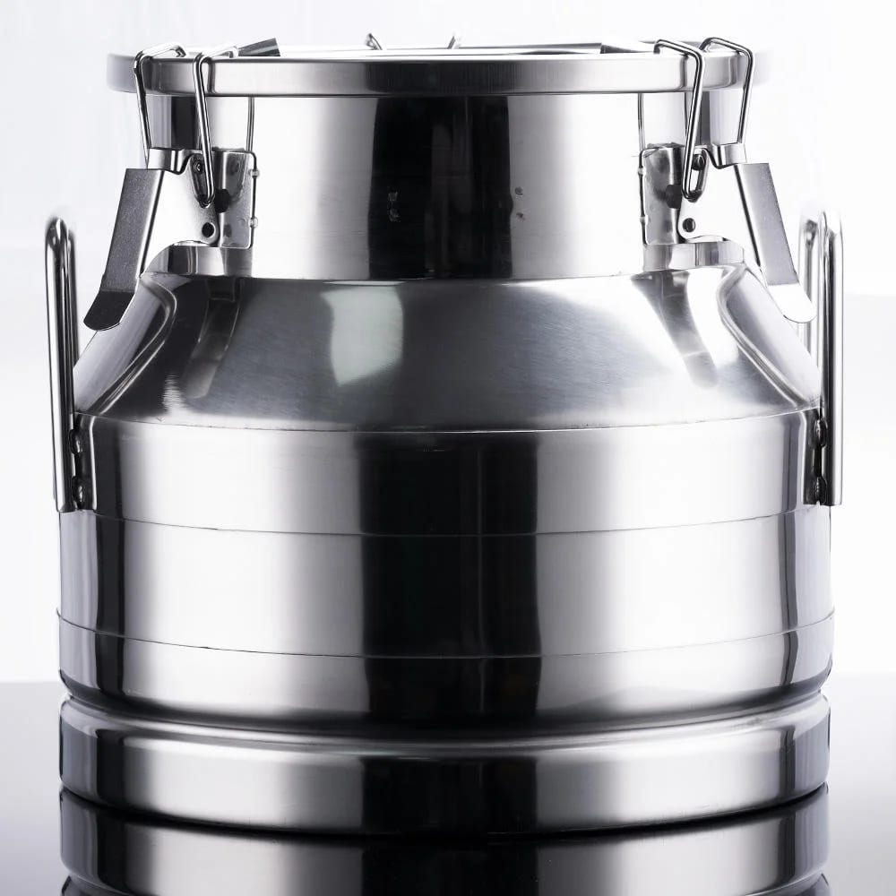 Heavy Duty Stainless Steel Milk Can with Lid 68L