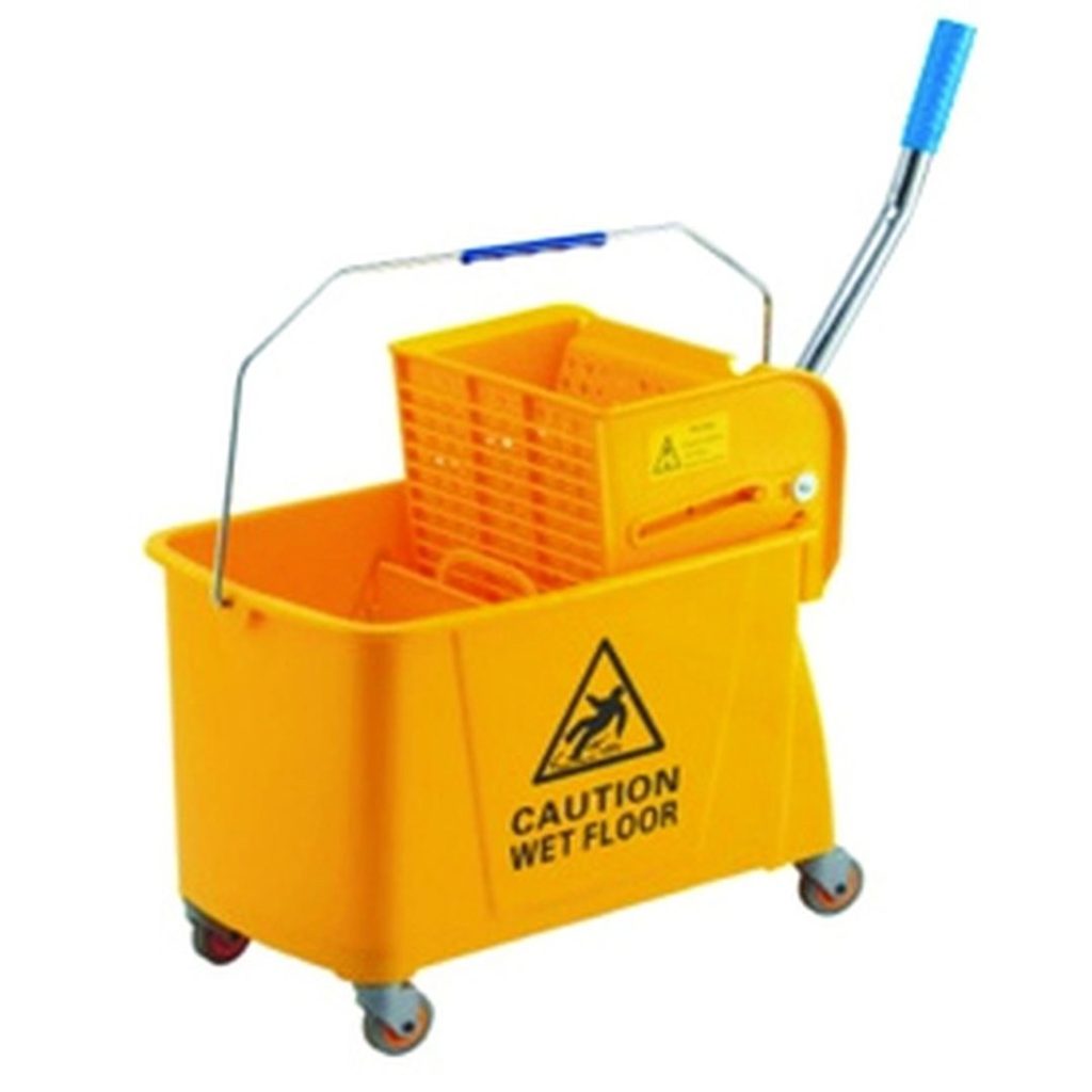 Clean Bucket Trolley 24L, PP Plastic