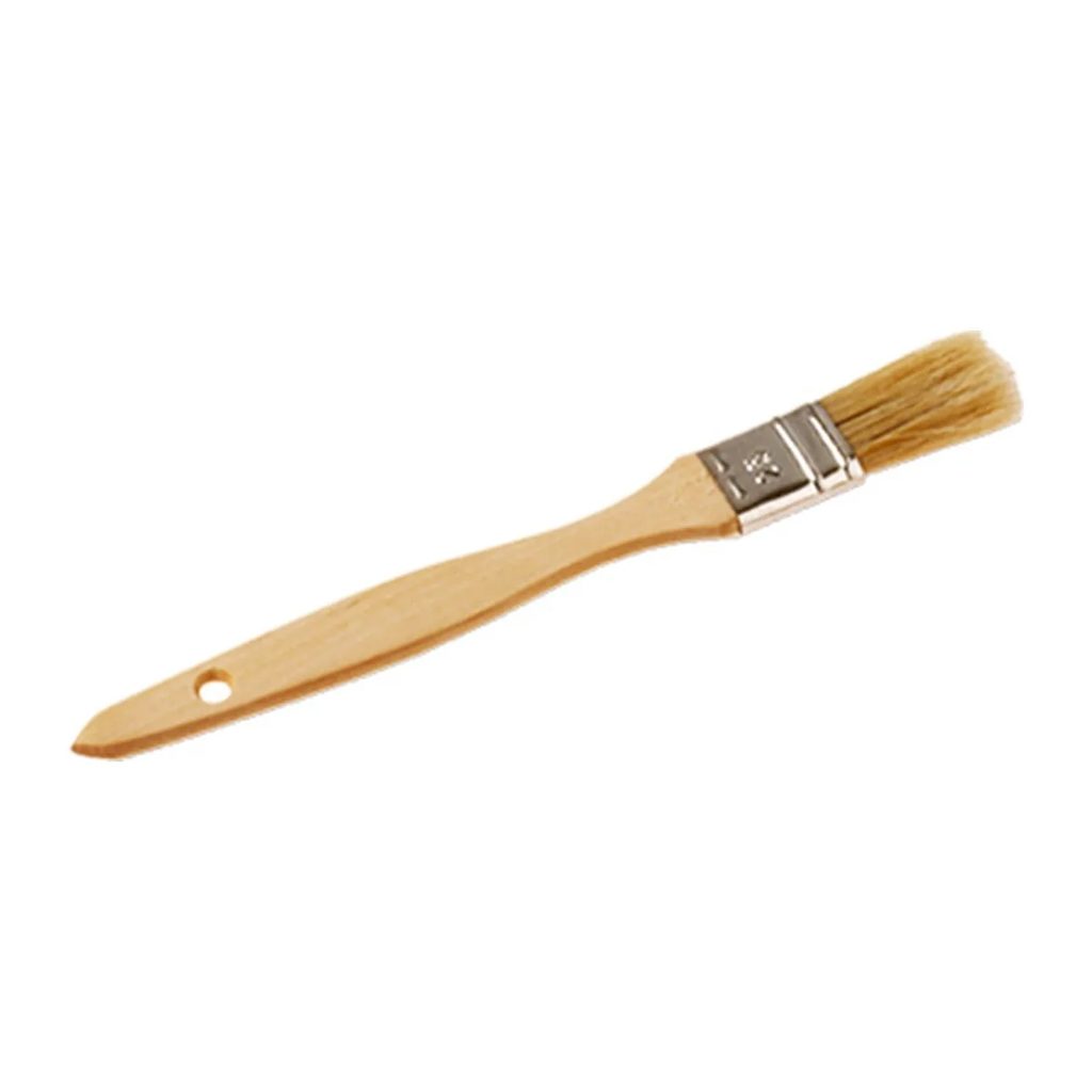 Pastry Brush 25 mm, Natural Bristle, Beech Handle — Louis Tellier