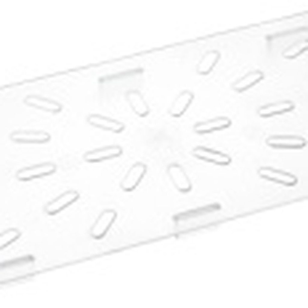 Grille d'égouttage polycarbonate GN 1/2 256x196x15 mm — TKF France