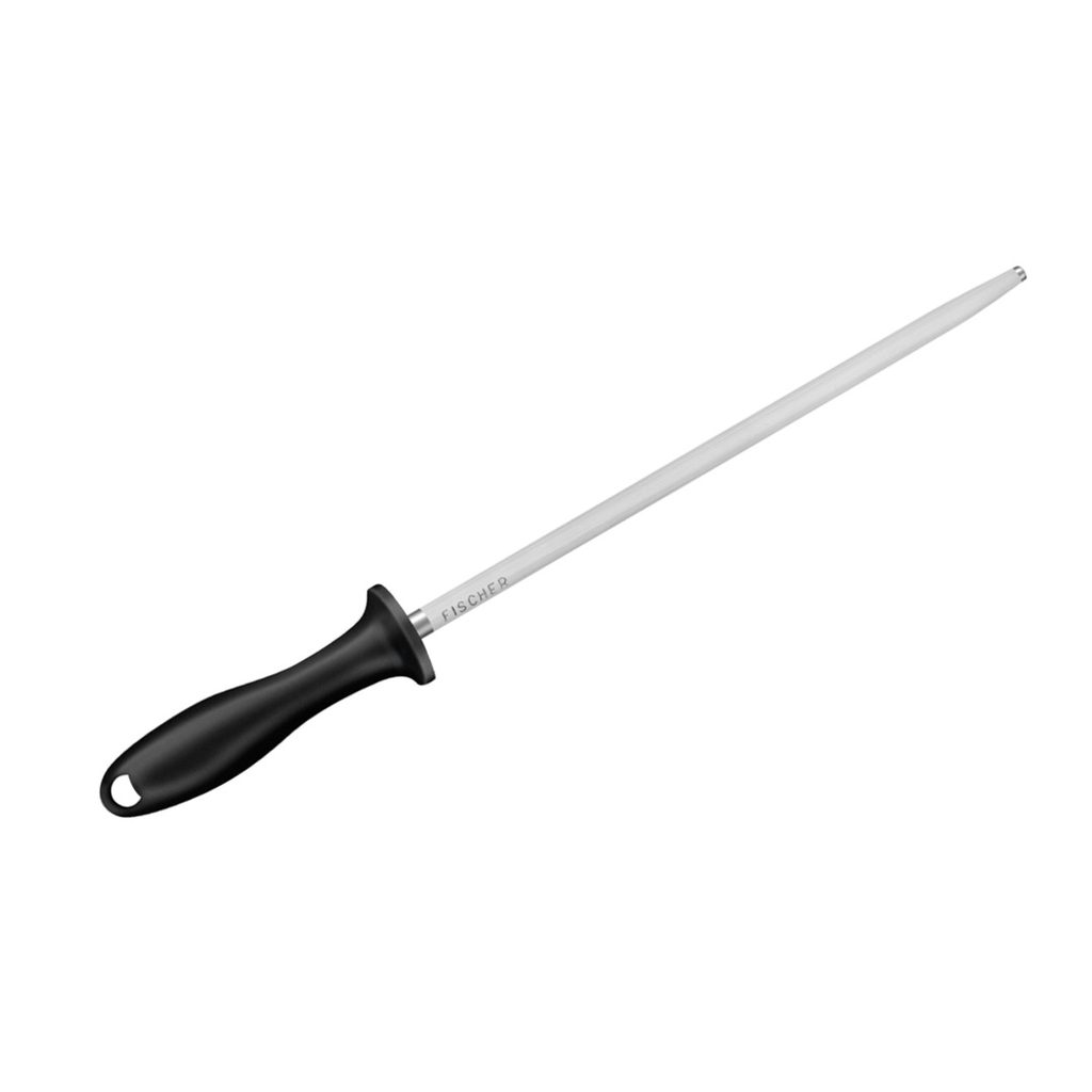 Fusil à aiguiser rond 25 cm manche économique