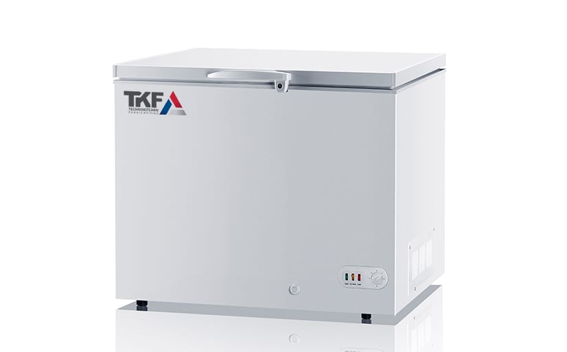Chest Freezer/Fridge 252L Sliding Glass Door 112.5×58×85 cm — TKF France