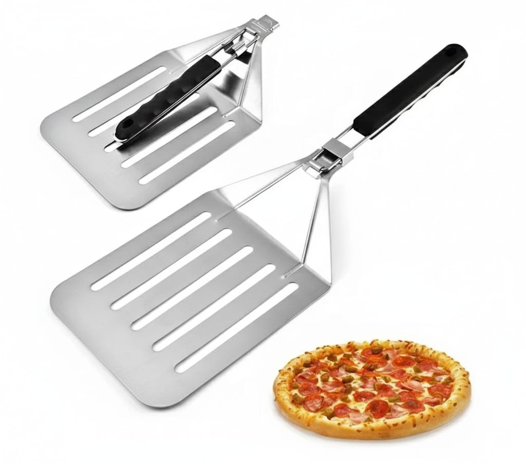 Pelle à pizza aluminium et manche bois 300x910 mm