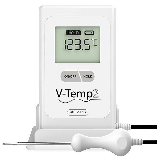 Thermomètre à sonde filaire V-Temp 2