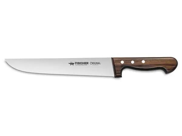 Couteau de boucher 26 cm manche bois riveté