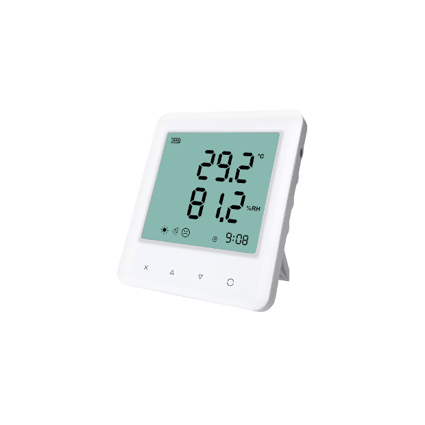 Thermo-hygromètre à sonde filaire avec alarme