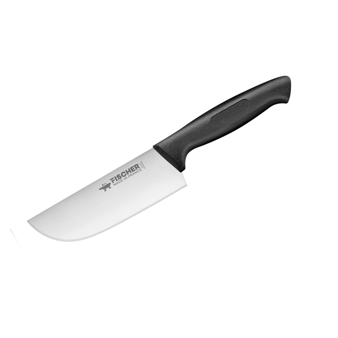 Pastry Leaf Peeling Knife 17 cm Black Handle