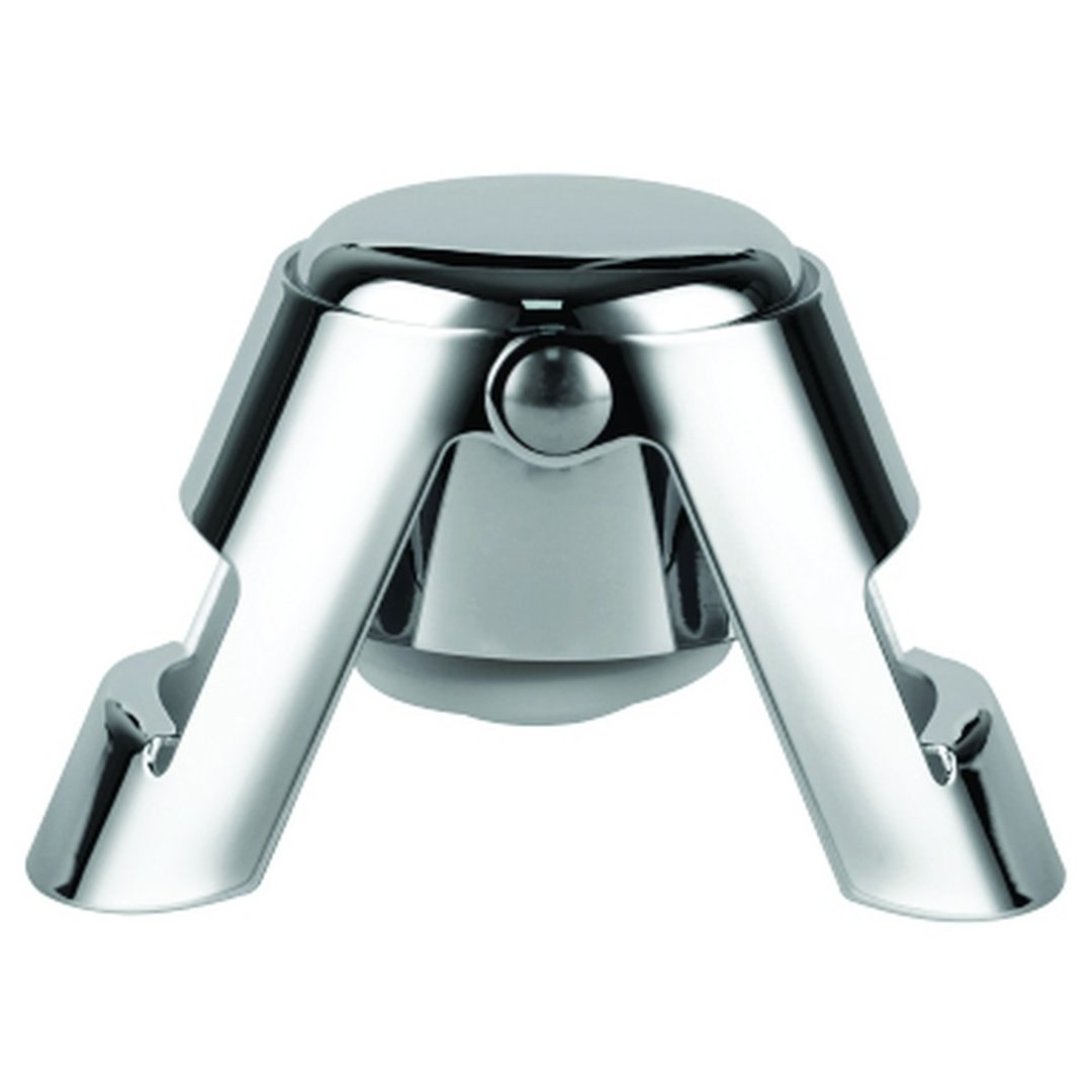 Chromed Champagne Bottle Cork Stopper — TKF France