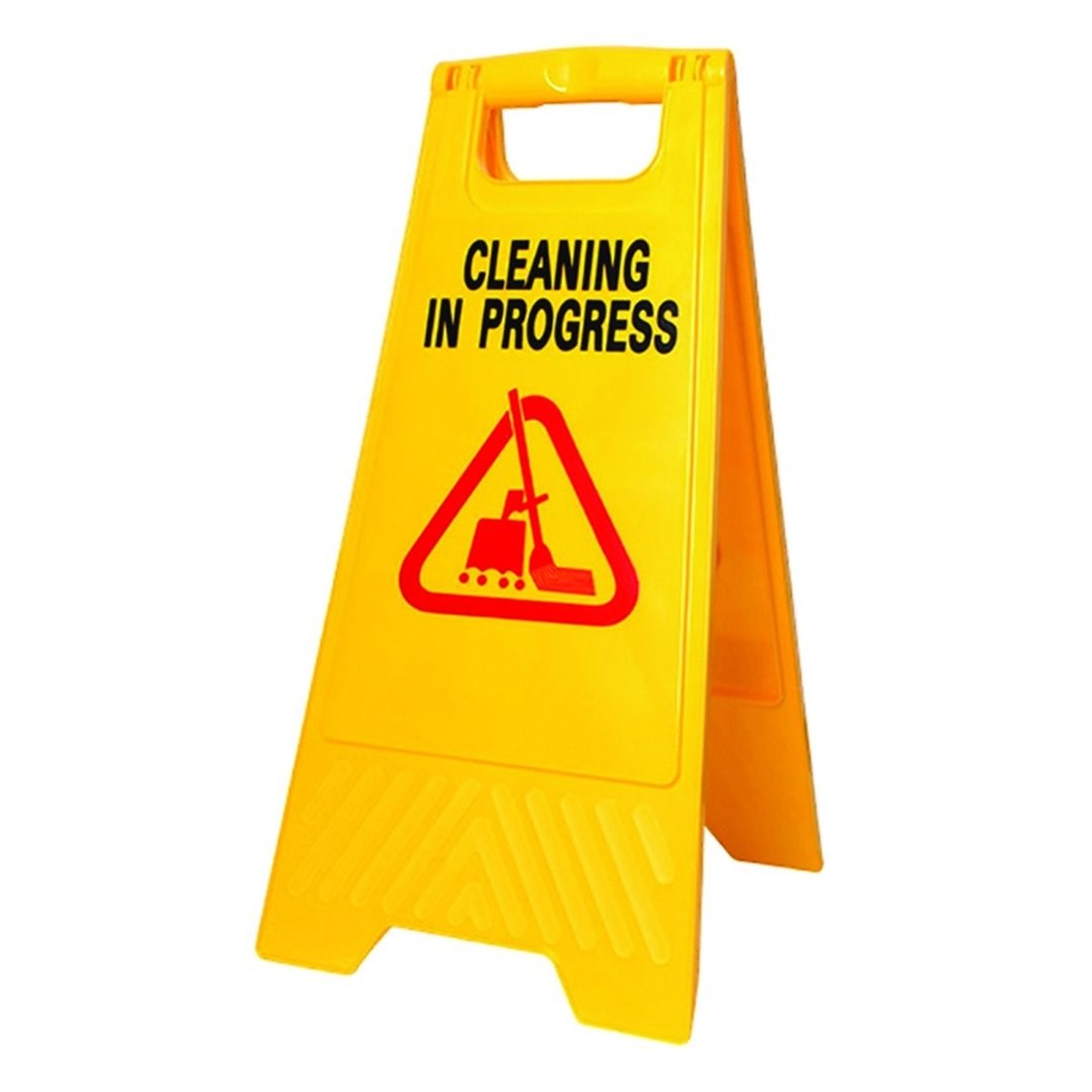 Cleaning In Progress Warning Sign 61cm