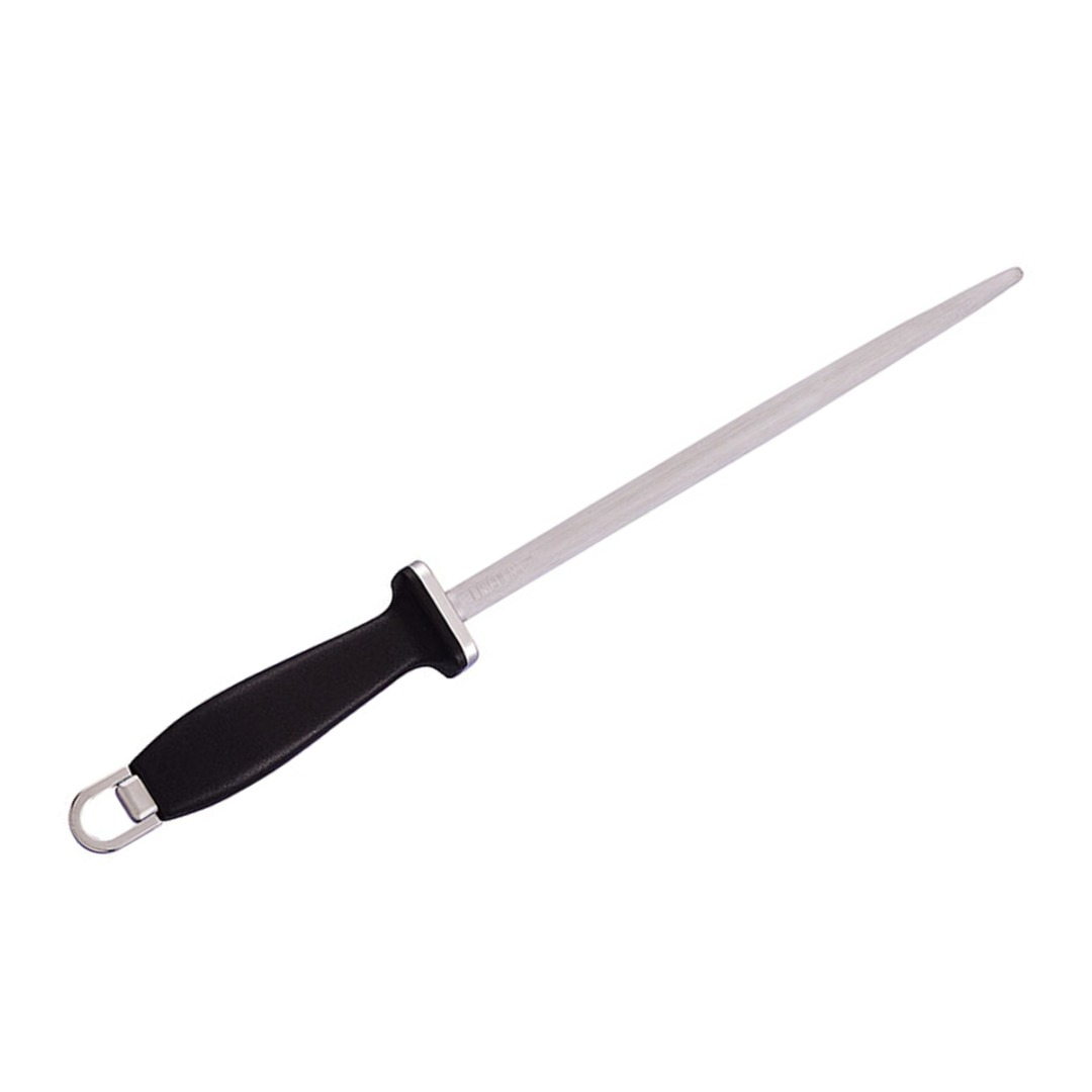 Sharpening Steel Round 25cm Plastic Handle Ideal