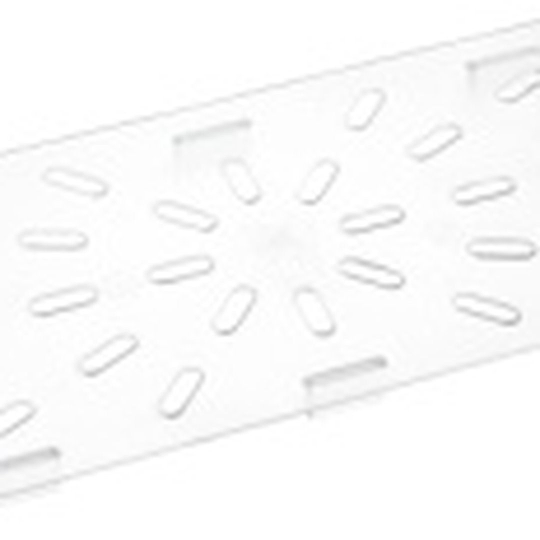 Polycarbonate GN 1/2 Drain Shelf 256x196x15 mm