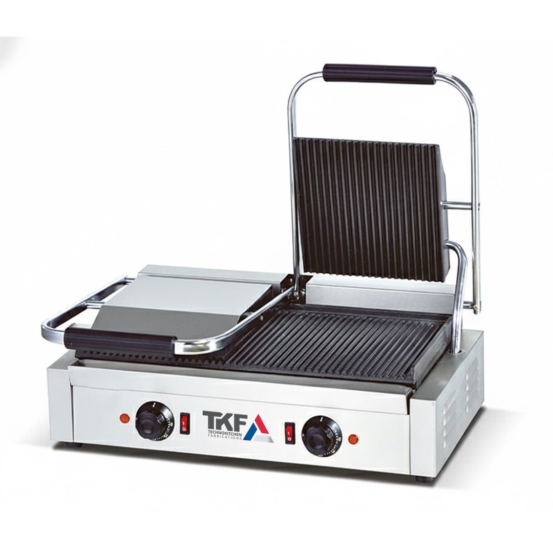 Double Electric Panini Sandwich Press 3.6kW
