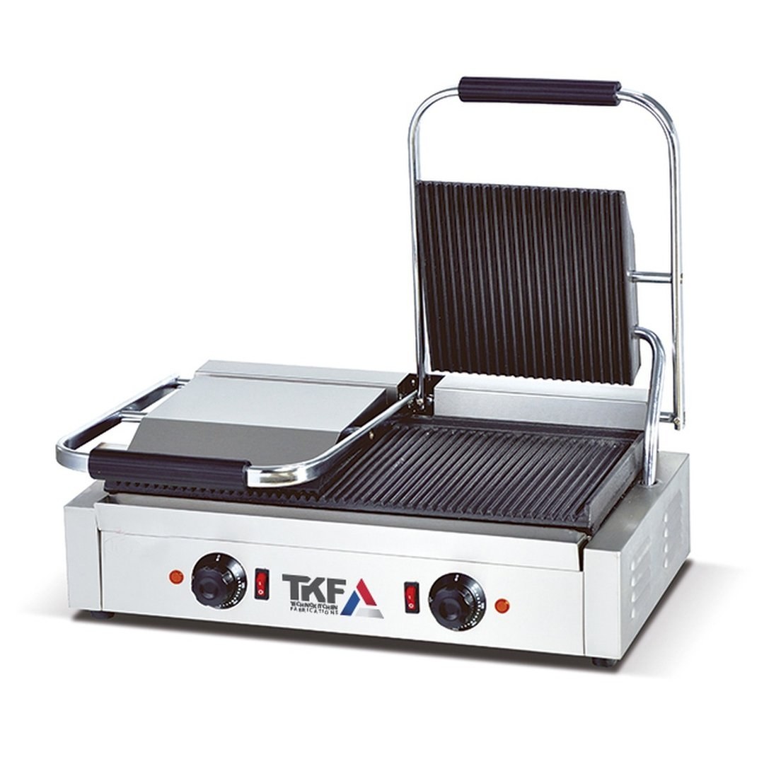 Double Electric Panini Press 4.4kW, 93x45cm — TKF France