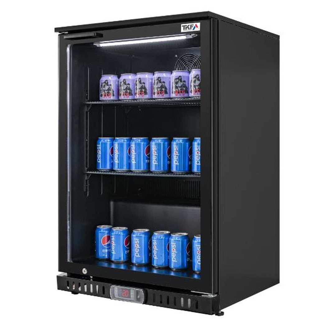 Single Door Bar Cooler 138L 60x52x90cm — TKF France