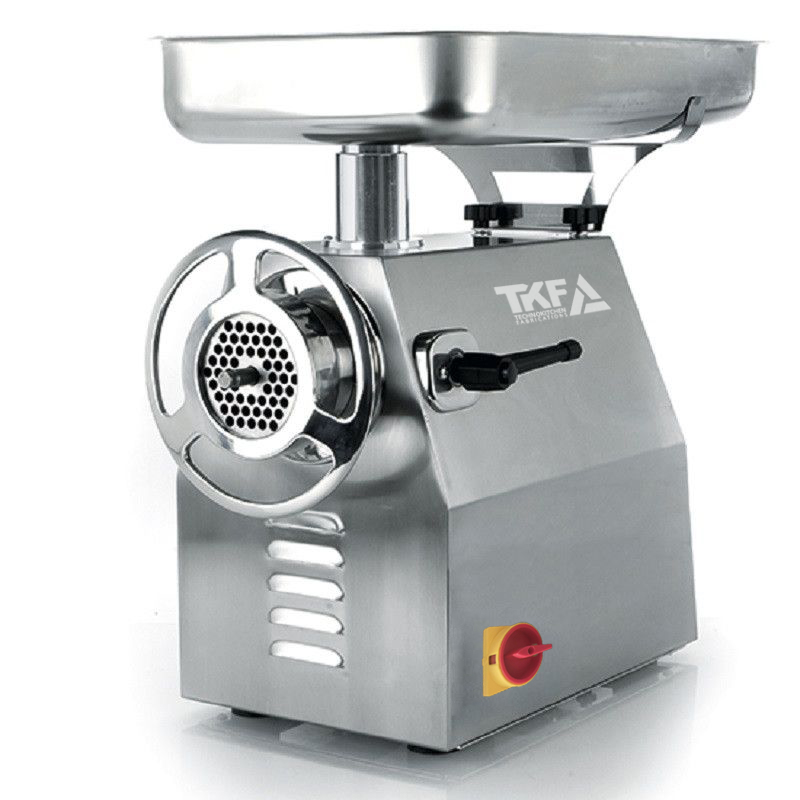 Commercial meat mincer for butcheries